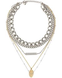 Rabanne - ' Collier 5 Rangs' Necklace - Lyst