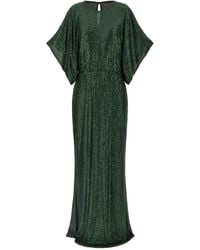 Norma Kamali - Evening Dress With All-Over Sequins - Lyst