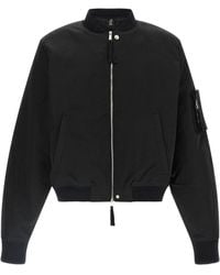 Thom Krom - Zipped Bomber Jacket - Lyst