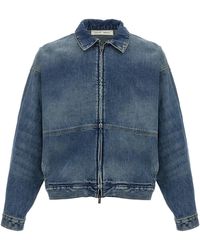 Fear Of God - 'denim Trucker' Jacket - Lyst