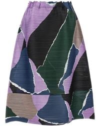 Pleats Please Issey Miyake - 'surprise!' Skirt - Lyst