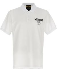 Moschino - 'double Smile' Polo Shirt - Lyst