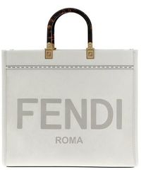 Fendi - ' Sunshine Medium' Shopping Bag - Lyst