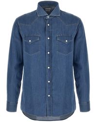Brunello Cucinelli - Texan Shirt - Lyst
