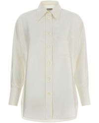 Alberto Biani - 'Camicia Seta' Shirt - Lyst