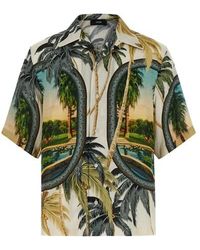 Amiri - Camicia 'Paradise Bowling' - Lyst