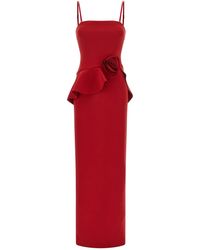 ROTATE BIRGER CHRISTENSEN - 3d Floral Detail Dress - Lyst