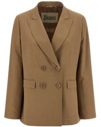 Herno - Micro Sequin Blazer - Lyst