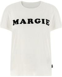 MM6 by Maison Margiela - Arc Print T-shirt - Lyst