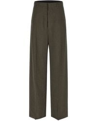 Balenciaga - Tailored Trousers With Engraved Button - Lyst