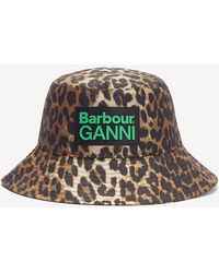 Barbour - Bucket Hat X Ganni - Lyst