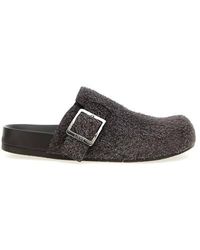 Loewe - 'ease Buckle' Sabots - Lyst