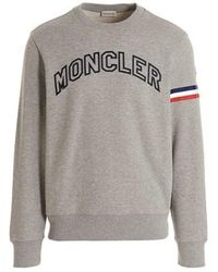 Moncler Logo Sweatshirt - White
