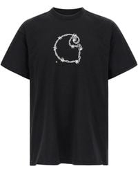 Carhartt - 'barbwire C' T-shirt - Lyst