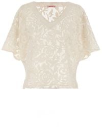 Pin-Up Stars - Makramee-Bluse - Lyst