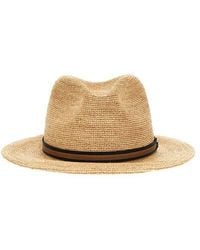Borsalino - 'rafia Crochet' Hat - Lyst