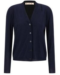 Marni - Two-tone Cardigan - Lyst