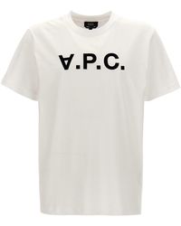 A.P.C. - 'standard Grand Vpc' T-shirt - Lyst