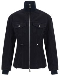 Jean Paul Gaultier - 'the Slit Denim' Jacket - Lyst