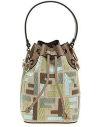 Fendi - 'mon Tresor' Mini Bucket Bag - Lyst