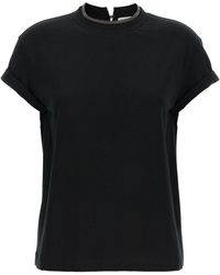 Brunello Cucinelli - Cotton T-Shirt - Lyst