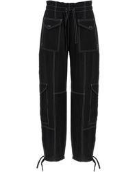 Ganni - 'Light Slub Pocket' Pants - Lyst