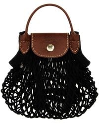 Longchamp - 'xs Le Pliage Filet' Crossbody Bag - Lyst
