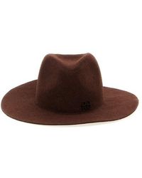 Ruslan Baginskiy - 'monogram-embellished Fedora' Hat - Lyst