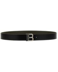 Balmain - Cintura reversibile 'B-Belt' - Lyst