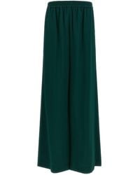 Gianluca Capannolo - Wide-Leg Pants With Elasticated Waist - Lyst