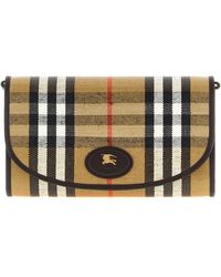 Burberry - 'highlands' Wallet On Chain - Lyst