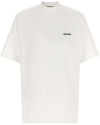The Attico - Mock-neck T-shirt - Lyst