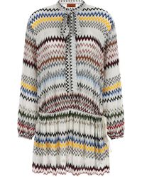 Missoni - Micro Chevron Dress - Lyst