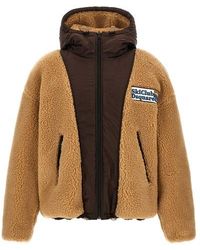 DSquared² - Giacca Reversibile Teddy Con Patch Logo - Lyst