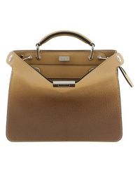 Fendi - Borsa A Mano 'Peekaboo Iseeu Small' - Lyst