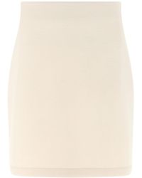 Fabiana Filippi - Cashmere Scuba Skirt - Lyst