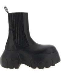 Rick Owens - 'beatle Mega Tractor' Ankle Boots - Lyst
