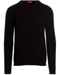 Valentino Garavani - 'iconic Stud' Pink Pp Collection Sweater - Lyst