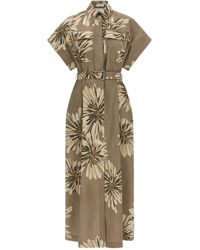 Brunello Cucinelli - Chemisier Dress - Lyst