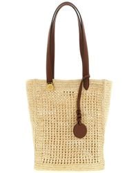 Mulberry - Small Crochet Shopping Bag - Lyst
