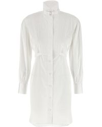 McQueen - Tuxedo Chemisier Dress - Lyst