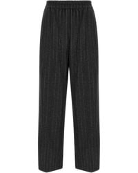 Brunello Cucinelli - Micro Sequin Pinstripe Pants - Lyst