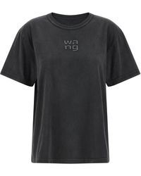 T By Alexander Wang - 'hotfix Logo' T-shirt - Lyst