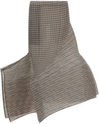 Issey Miyake - 'generic Stripes (machine Pleats)' Skirt - Lyst