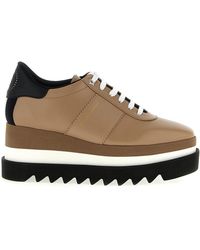 Stella McCartney - Sneak-Elyse Plateau-Sneakers - Lyst