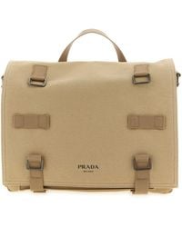 Prada - Canvas Shoulder Strap - Lyst