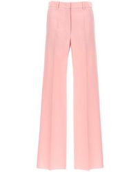 Valentino Garavani - Pantalone Crepe Couture - Lyst