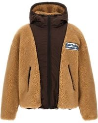 DSquared² - Teddy Reversible Jacket With Logo Patch - Lyst