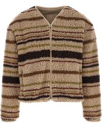 Moncler - Teddy Effect Cardigan - Lyst