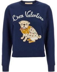 Valentino Garavani - 'chez ' Sweatshirt - Lyst
